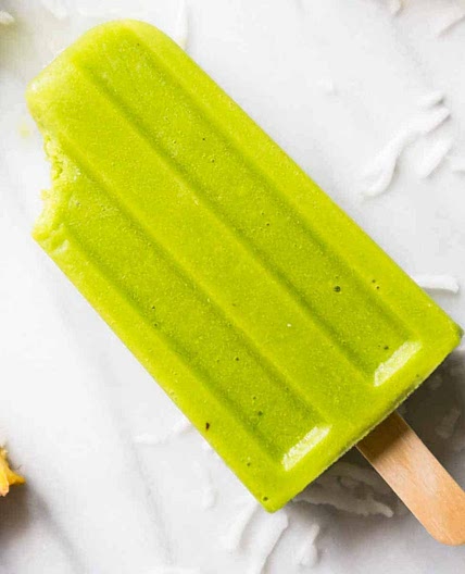 Green Smoothie Popsicle