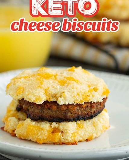 KETO CHEESE BISCUITS WITH ALMOND FLOUR