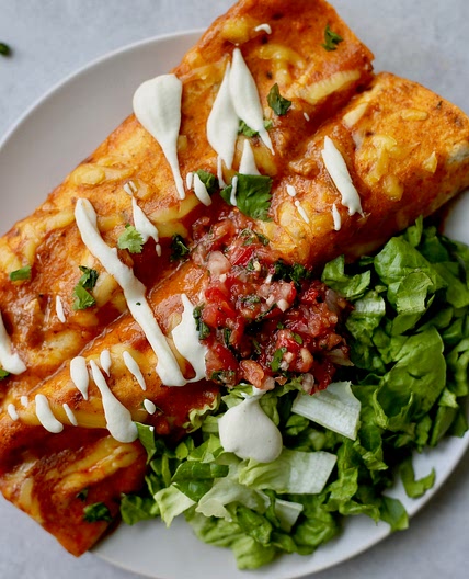 Easy Vegan Enchiladas