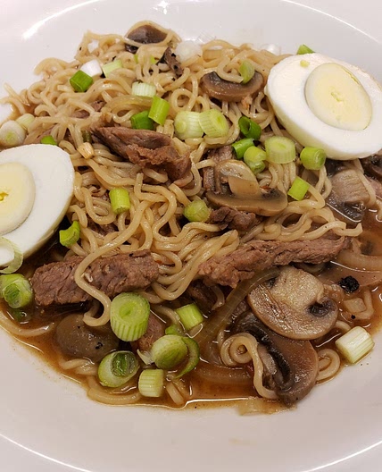 Spicy Korean Beef Noodles