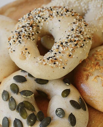 Sourdough Bagels