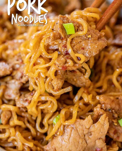 Spicy Pork Noodles