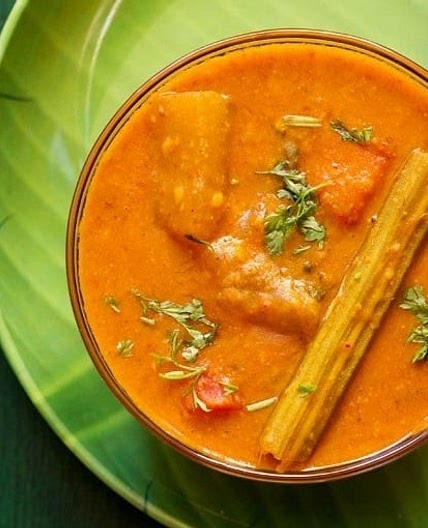 Arachuvitta Sambar Recipe
