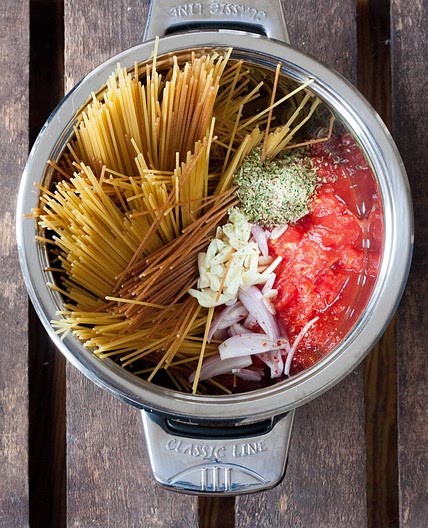 One Pot Pasta Grundrezept - schnell, einfach und genial gut