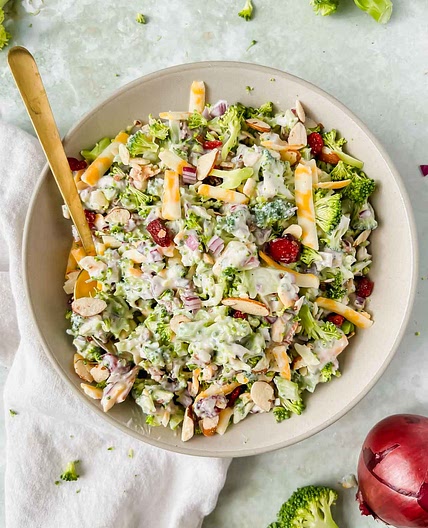 Greek Yogurt Broccoli Salad