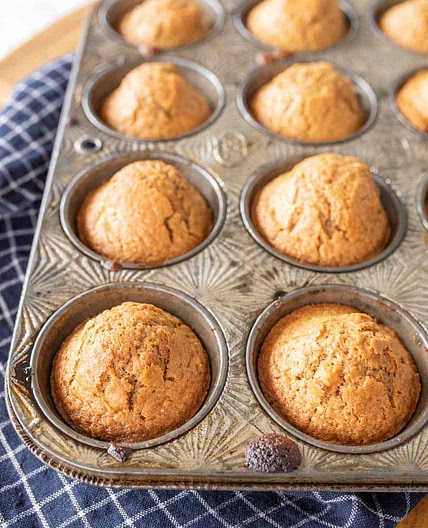 Overnight Sourdough Muffins