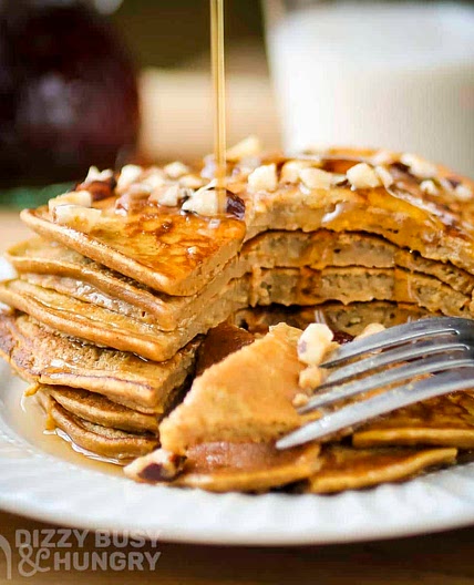 Pumpkin Pancakes with Pancake Mix