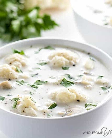 5-Ingredient Low Carb Clam Chowder (Gluten-free)