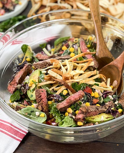 Southwestern Steak Salad Recipe