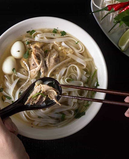 Instant Pot Pho Ga (Vietnamese Chicken Noodle Soup)