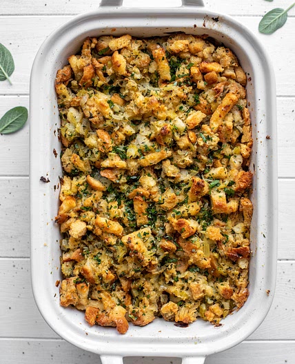 Our Favorite Buttery Herb Stuffing