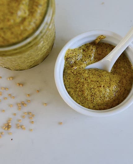 Homemade German Stone Ground Mustard