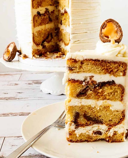 Cadbury Creme Egg Cake