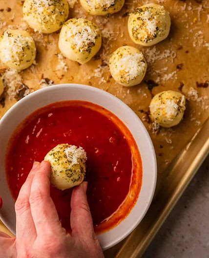 Parmesan Bread Bites