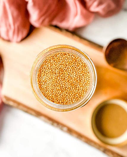Homemade Pickled Mustard Seeds