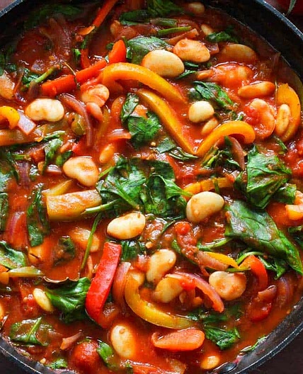 Lemony Butter Bean Stew (Vegan + Gluten-Free)