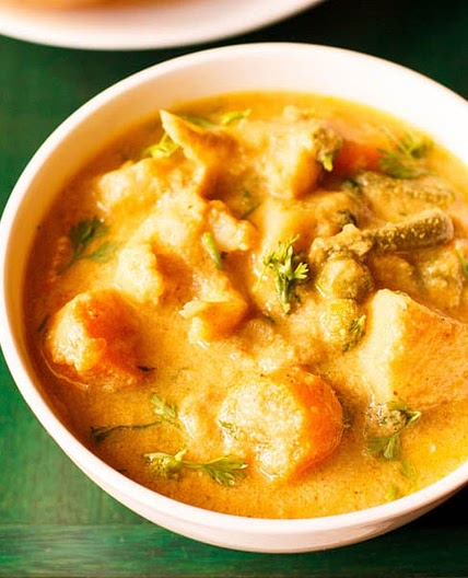 Veg Kurma Recipe (Hotel Style Vegetable Korma)