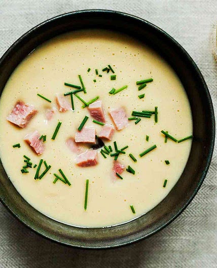 Ham, Potato, and Leek Soup