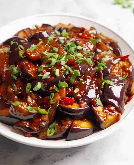 Chinese Eggplant In Garlic Sauce