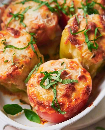 Italian Sausage Stuffed Peppers