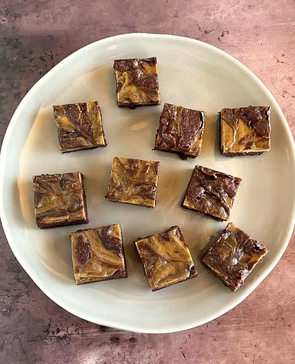Low FODMAP Espresso Cream Cheese Brownies