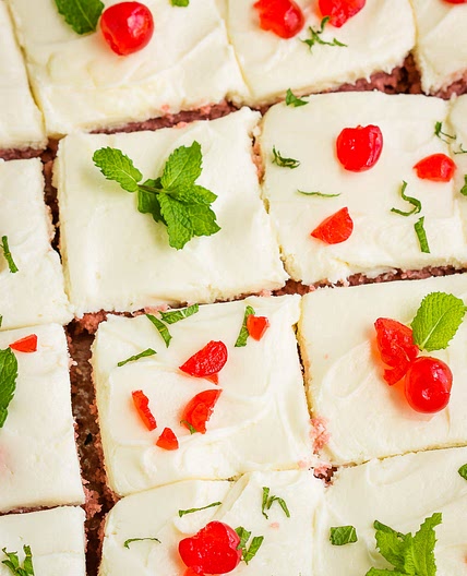 CHERRY TEXAS SHEET CAKE