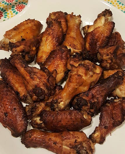 Air Fryer Garlic Ranch Wings