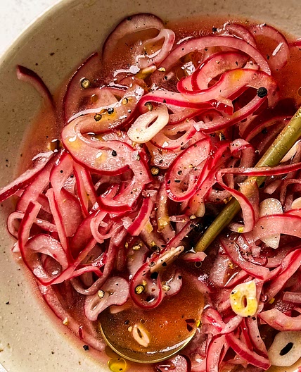 Quick Pickled Red Onions