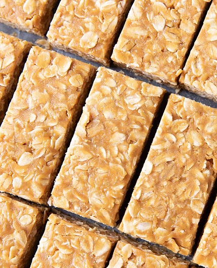 3 Ingredient No Bake Peanut Butter Granola Bars (GF)