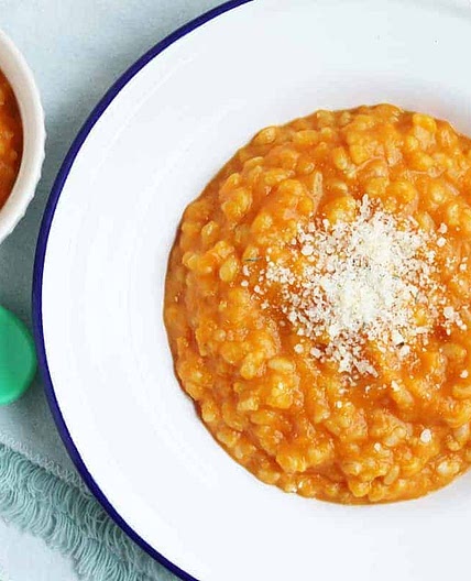 Shortcut Butternut Squash Risotto
