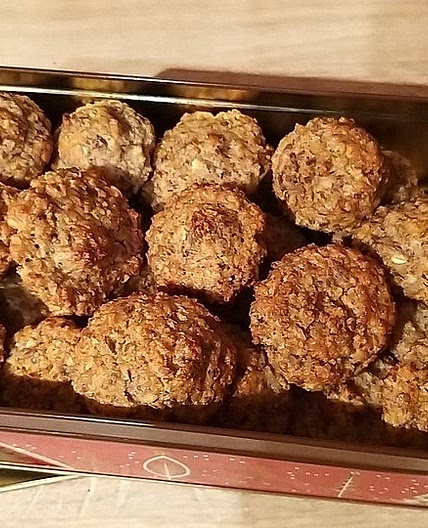 Gesunde Kekse mit Chiasamen, Mandeln und Quark