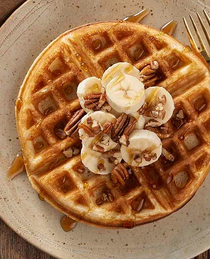 Belgian-Style Yeast Waffles