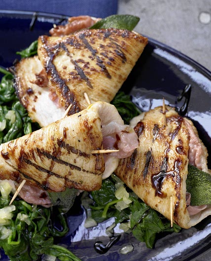 Gefüllte Putenschnitzel Low Carb