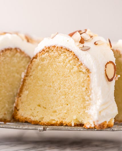 Almond Amaretto Pound Cake