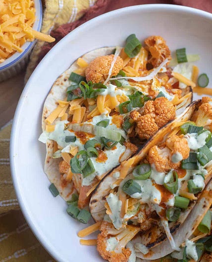 Buffalo Cauliflower Tacos Recipe