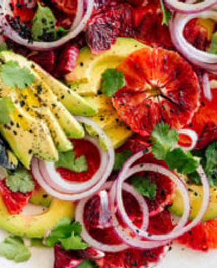Blood Orange & Avocado Salad