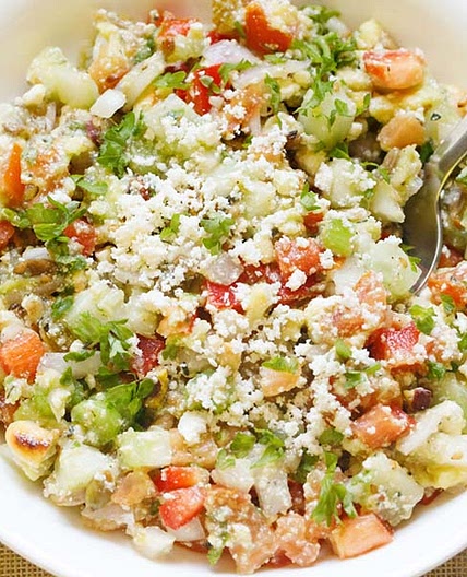 Vegetable Salad Recipe (Healthy & Easy)