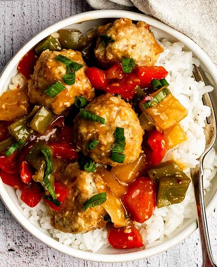 Sweet and Sour Meatballs