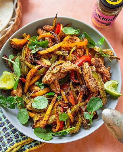 Air Fryer Chicken Fajitas