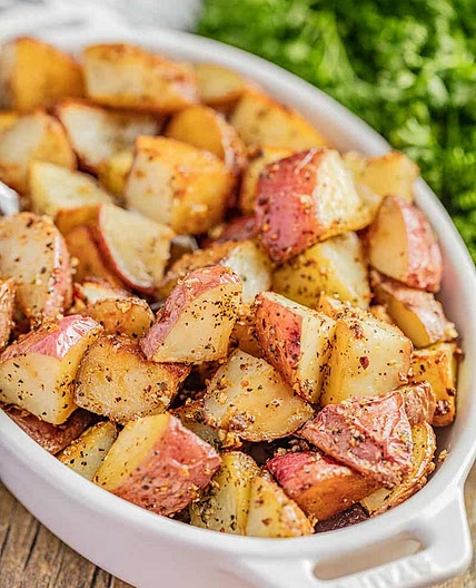 "Garlic Bread" Roasted Potatoes
