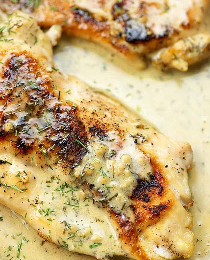 Creamy Lemon Chicken with Garlic