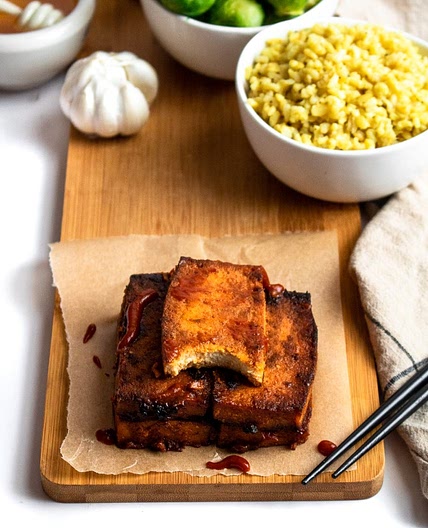 Sweet Chili Tofu Cutlets