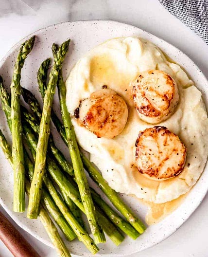 Pan Seared Scallops