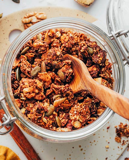 Super Chunky Chai-Spiced Granola
