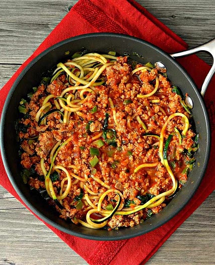 Turkey Spaghetti Zoodles