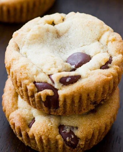 Chocolate Chip Cookie Dough Cupcakes