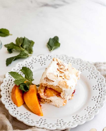 Easy Peach Tiramisu