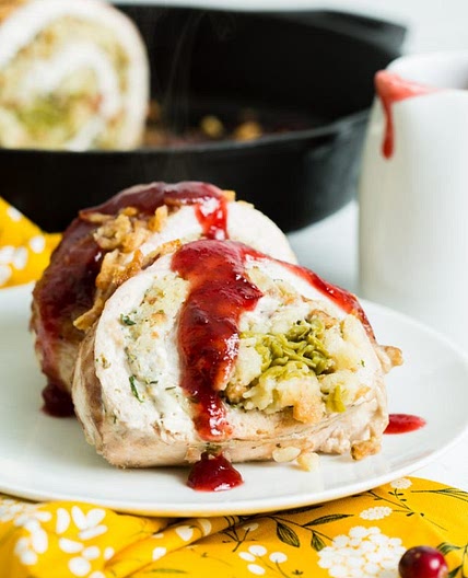 Thanksgiving Stuffed Turkey Breast Recipe
