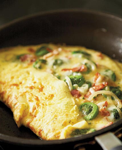 Fiddlehead Omelet