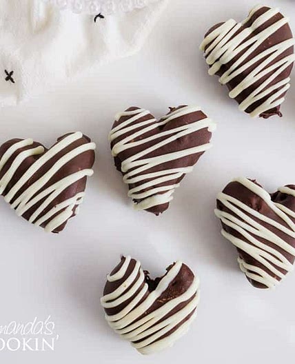Heart Oreo Truffles